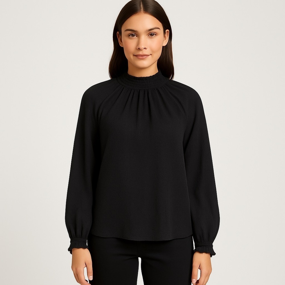 Brochu Walker  100% Silk Long Sleeve Size Small